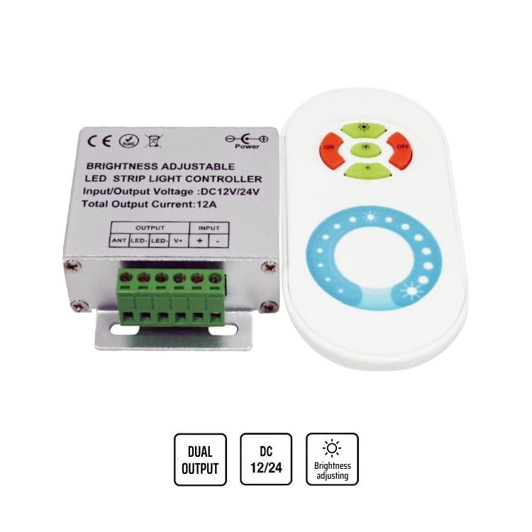 Dimmer touch per LED monocromatico