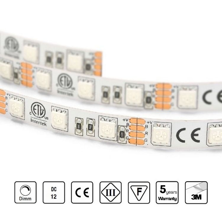 STRIP LED 12-24V 60 LED/m 14