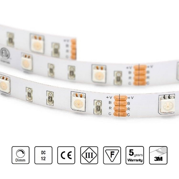 STRIP LED 12V 30 LED/m 7