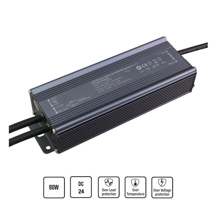 Alimentatore 24V 100W DALI/PUSH