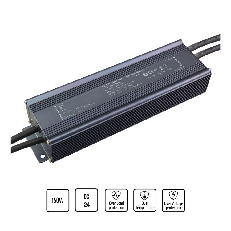 Alimentatore 24V 150W DALI/PUSH