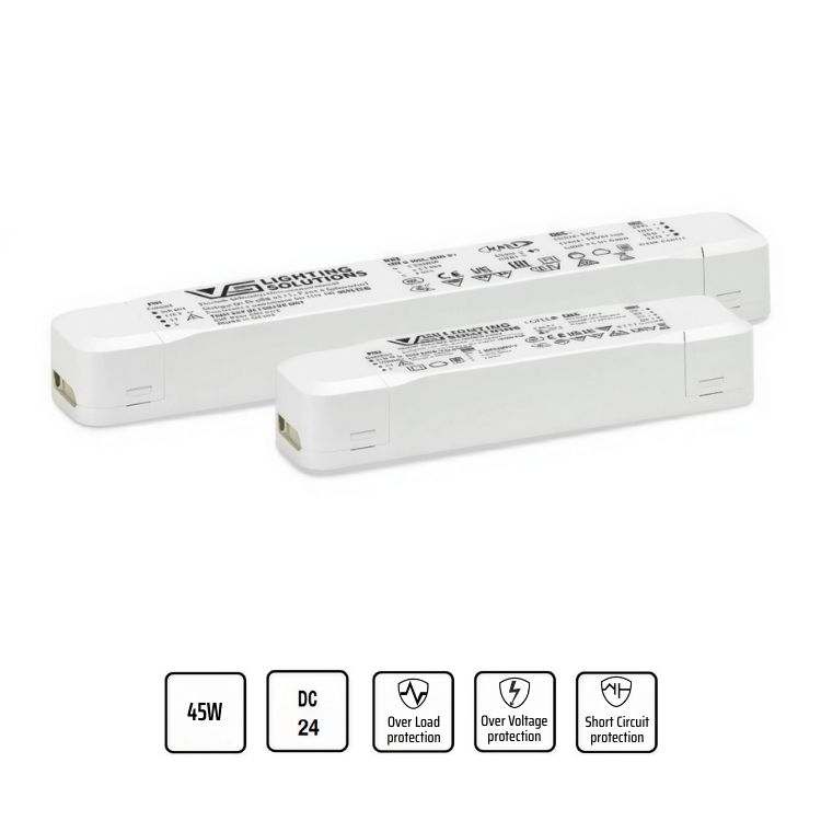 Alimentatore 24V 45W Dimmerabile DALI2 Comfortline
