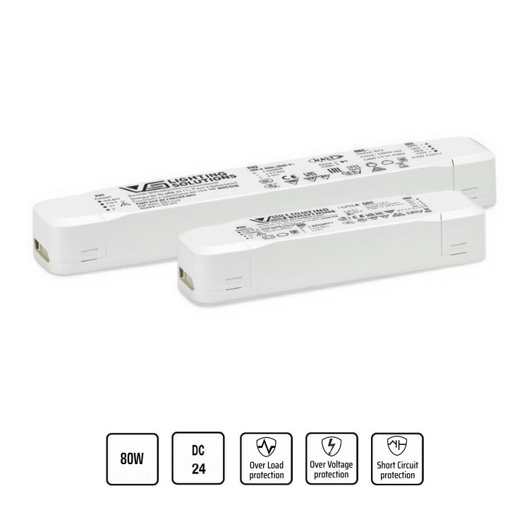 Alimentatore 24V 80W Dimmerabile DALI2 Comfortline