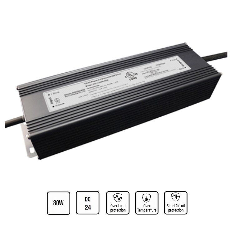 Alimentatore 24V 80W