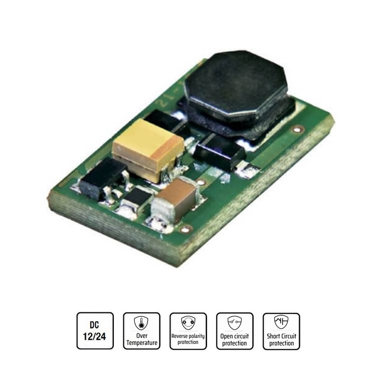 CONVERTITORE TENSIONE CORRENTE 12-24V STEP DOWN