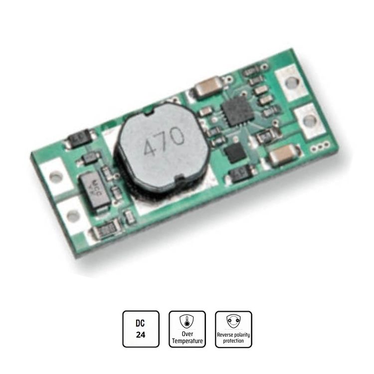 CONVERTITORE TENSIONE CORRENTE 12-24V STEP UP