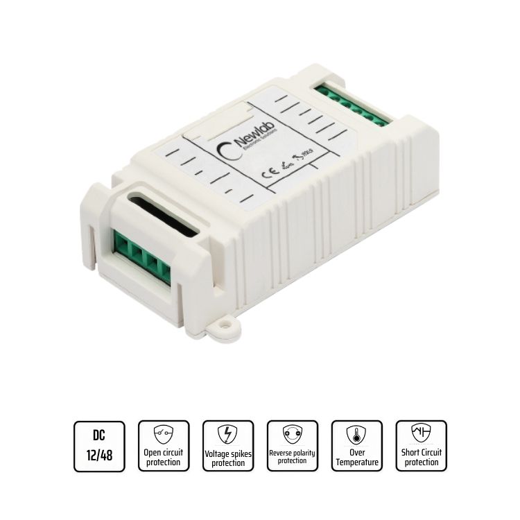 Dimmer monocanale CC con ingresso DALI/PUSH/POT/0-10V