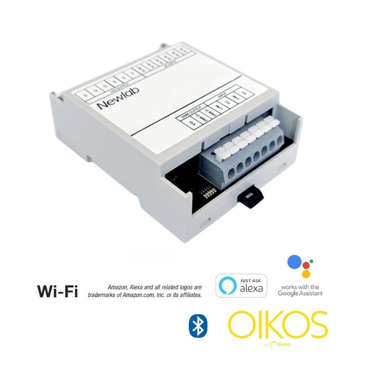 Dimmer 5 canali CV con ingresso Wi-Fi/BLE/PUSH
